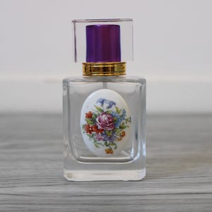 Glass spray bottle, empty perfume bottle, perfume spray bottle, sprayer, atomizer, refillable bag sprayer, 50 ml