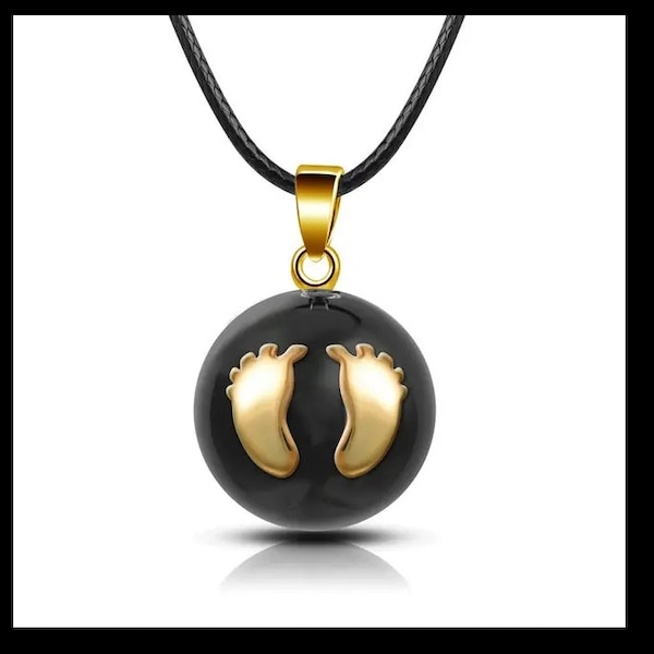 Bola de grossesse, collier harmonie boule, bola pendentif carillon, bijoux future maman, bola pour femme enceinte, idées cadeaux pour elle