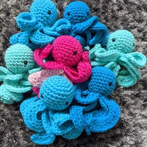 Handgemaakte Mini Crochet Octopus