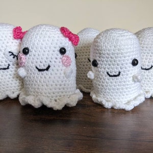Handmade Crochet Ghost