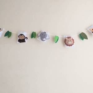 Handmade Felt Safari Bunting