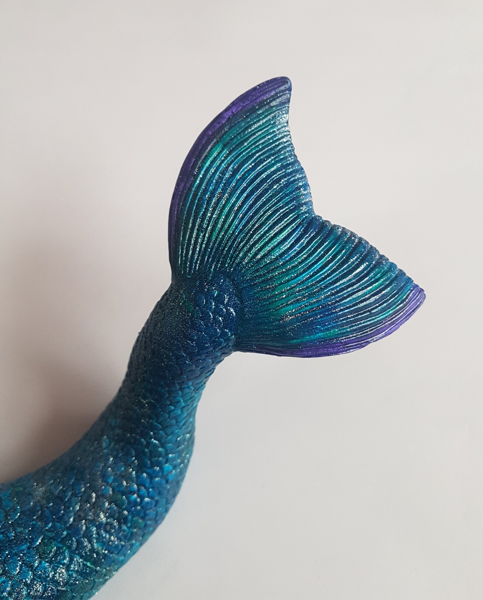 Hand Painted MERMAID Ornament, Statue Home Decor Etsy