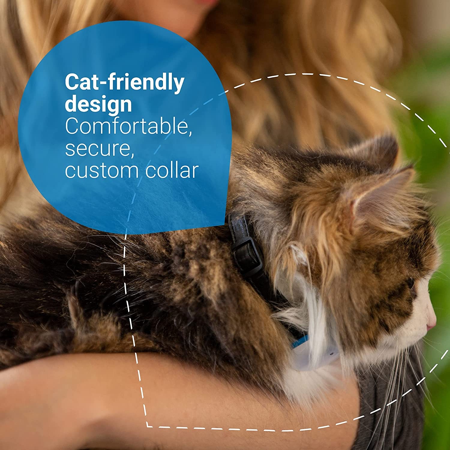 Tractive GPS Cat Tracker with Custom Cat Collar Follow them Etsy