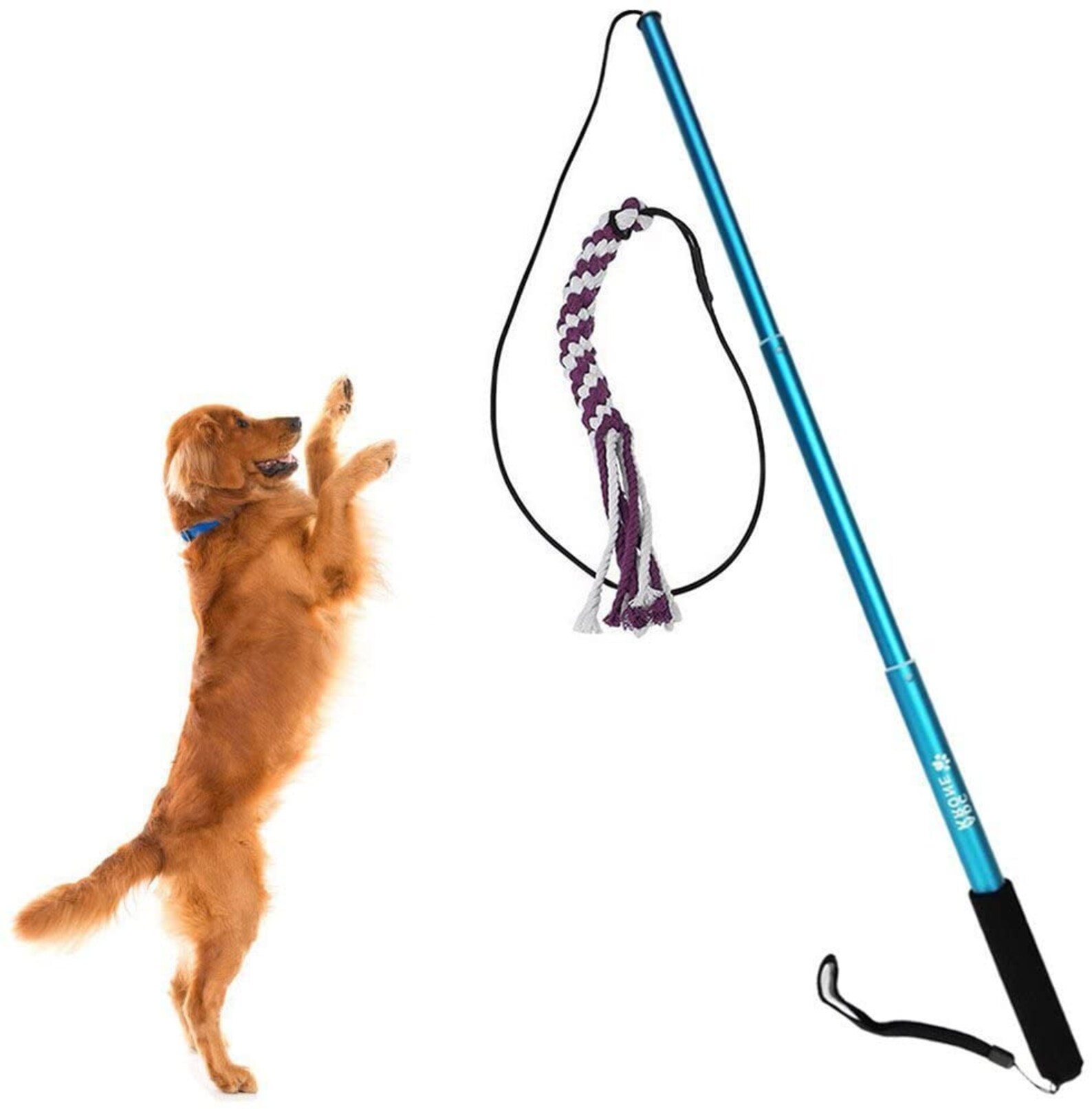 Flirt Pole for Dogs Interactive Toys for Dogs Extendable Etsy