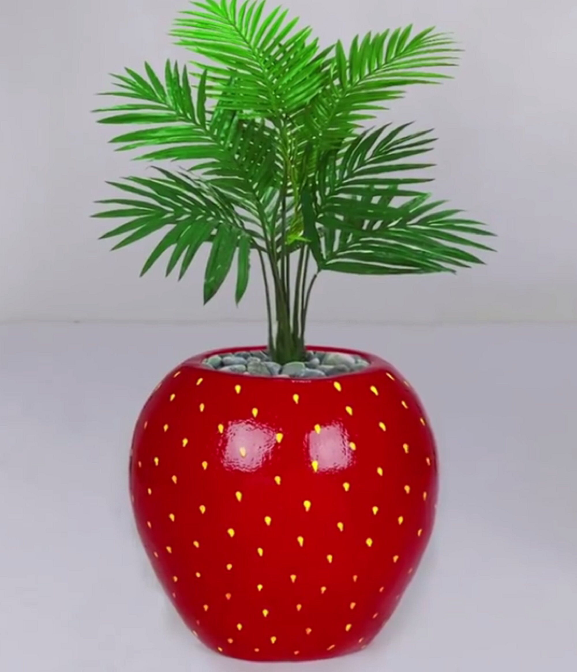 Strawberry Flower vase // Easy making Flower pot Stylist Etsy