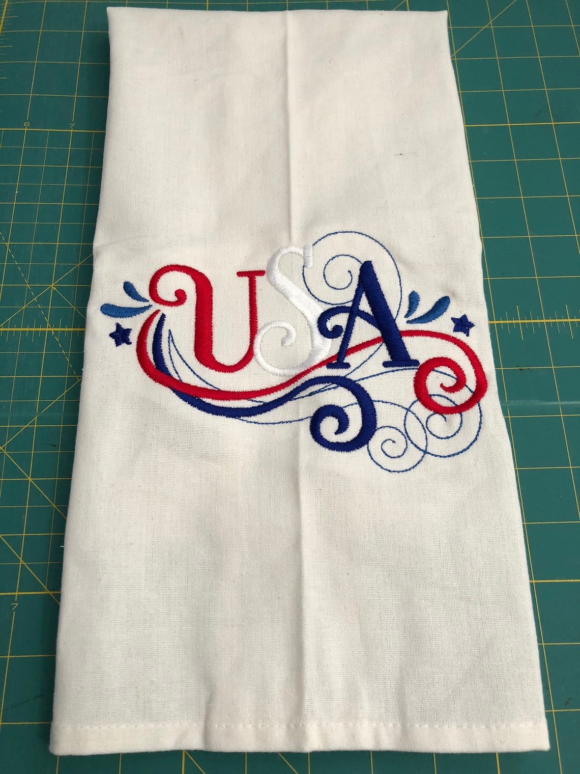 USA Tea Towel Etsy