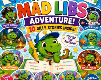 Nico's Mad Libs Adventures – 10 zabawnych historii w środku