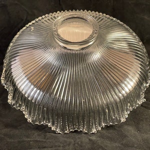 Rare Vintage, antique, Holophane pendant light shade