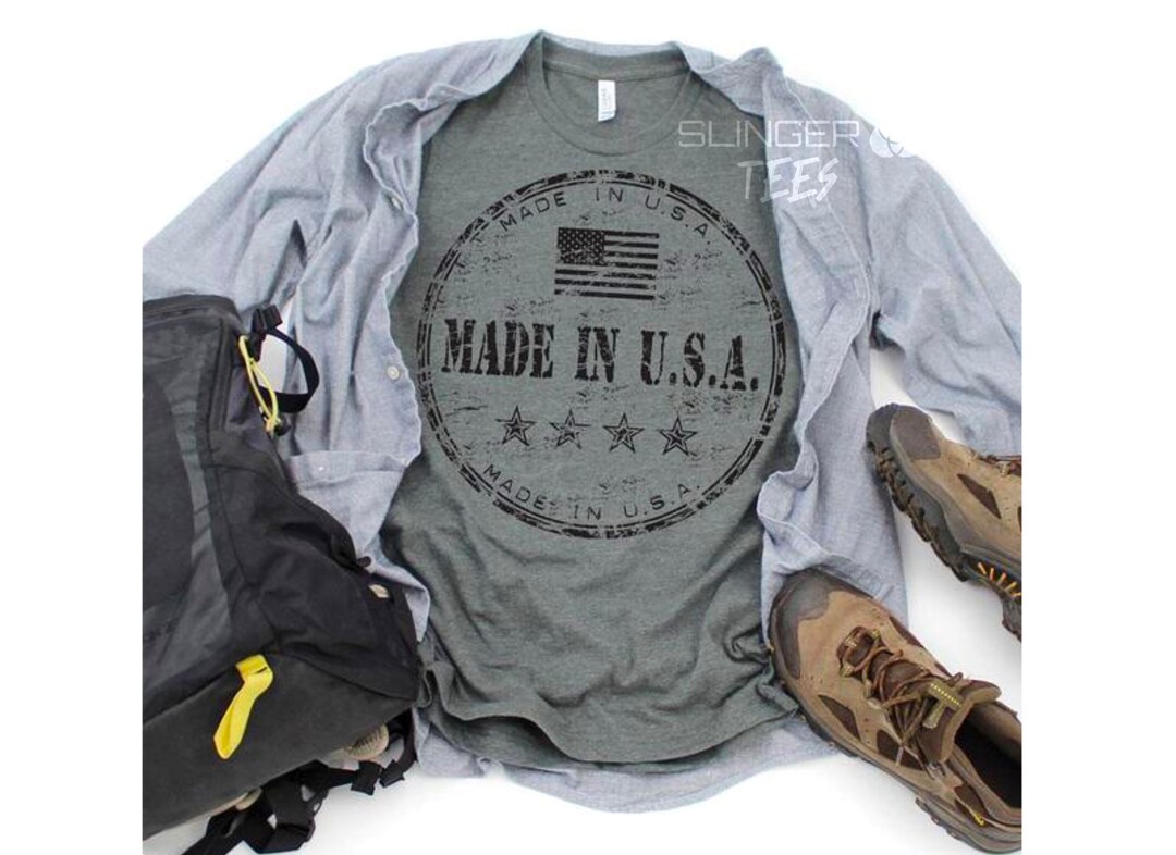 Made in USA Shirt American Flag Shirt USA Shirt 4th of July Shirt
