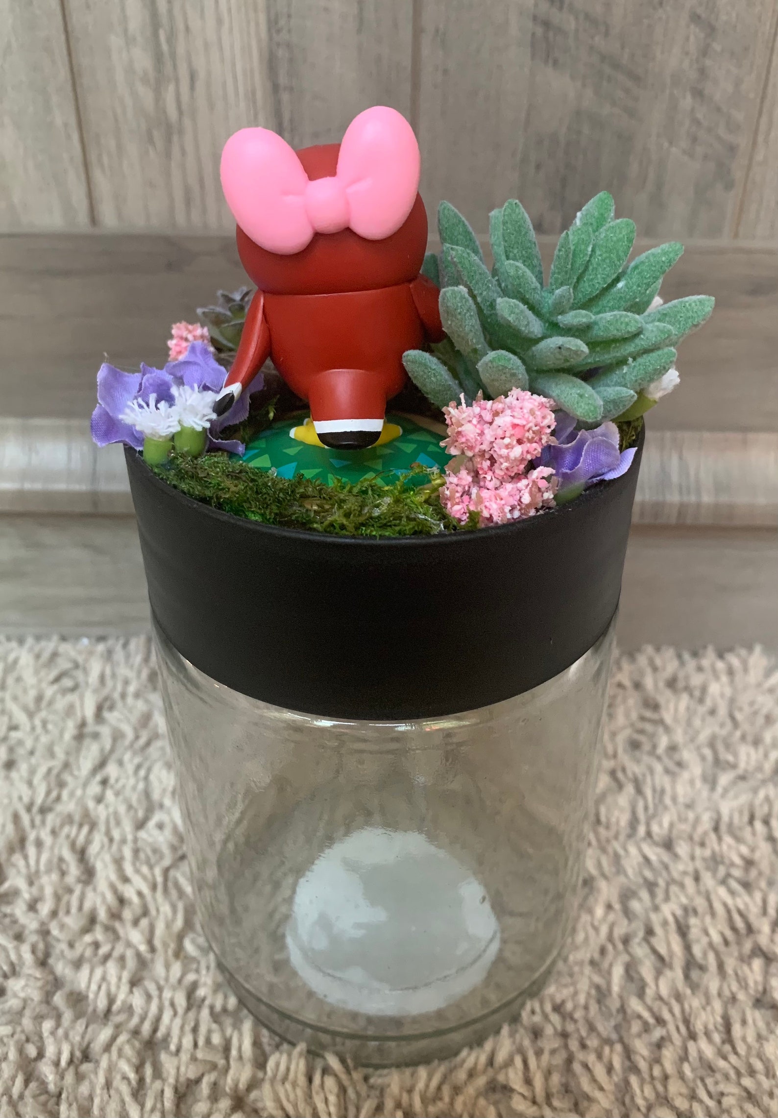 Animal Crossing Celeste Terrarium Glass Jar Etsy