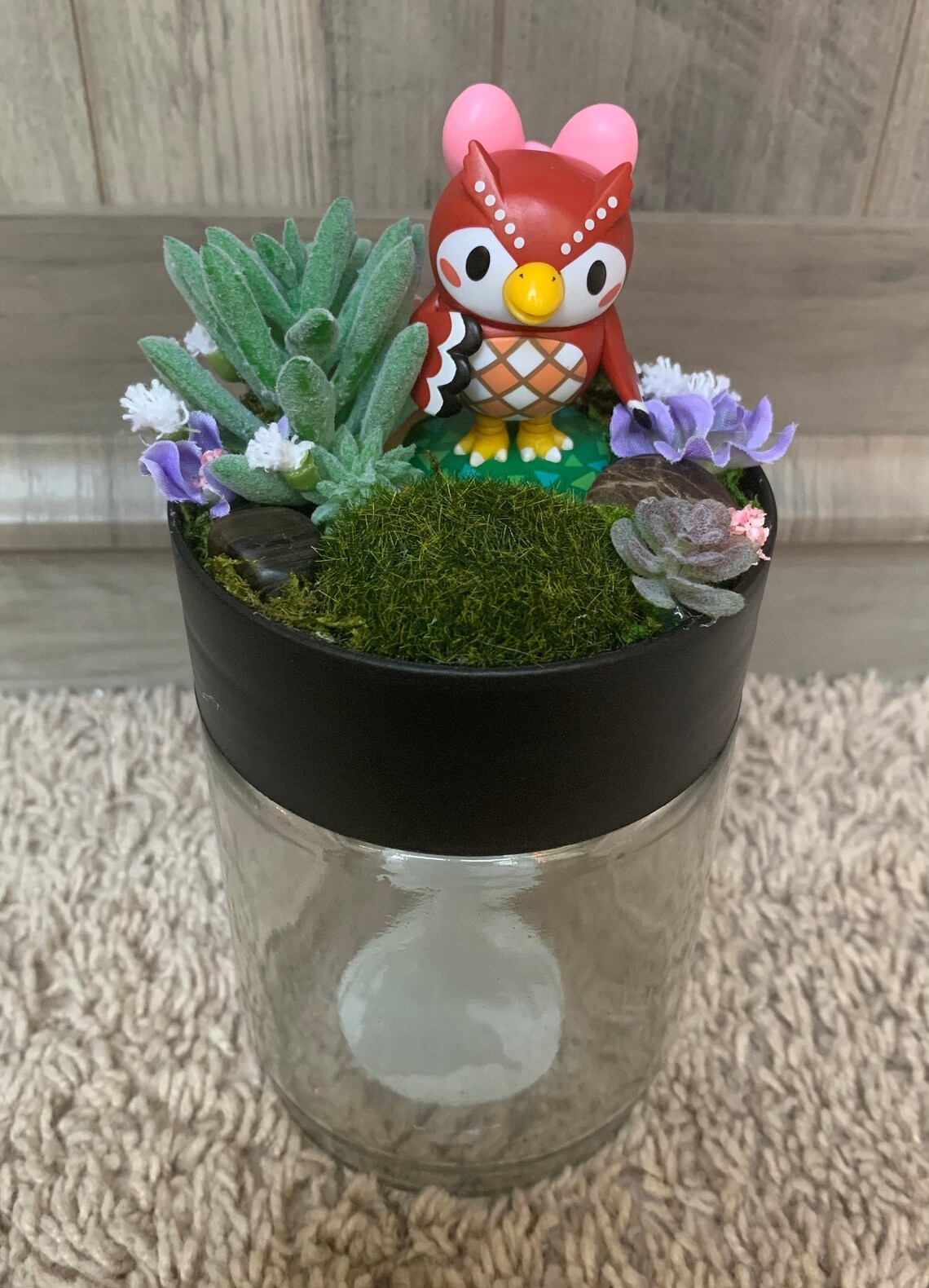 Animal Crossing Celeste Terrarium Glass Jar Etsy