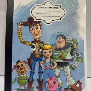 Toy Story Composition Notebook 80 pages Wide-Ruled