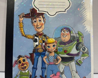 Toy Story Composition Notebook 80 pages Wide-Ruled