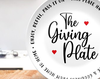 The Giving Plate - Unbreakable - Dishwasher Safe