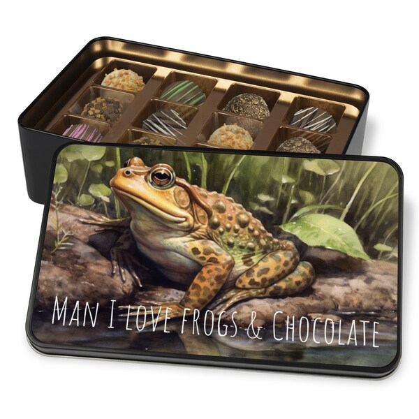 Chocolate Frog Box Etsy