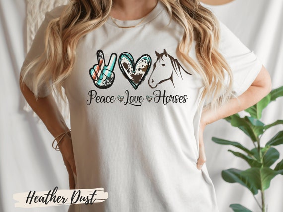 Womens Horse Shirt Horseback Riding Girls Lover Animal Womens Horse Shirt Horseback Riding Girls Lover Animal