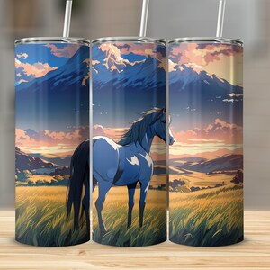 Western Cowboy Cowgirl 20 oz Insulated Skinny Tumbler with straw  Cowgirl Tumblers