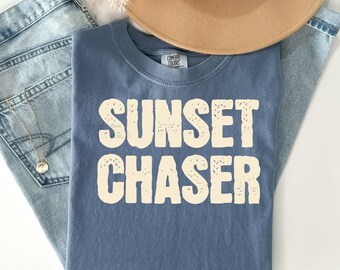 Women's Sunset Chaser Comfort Colors T-Shirt