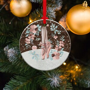 Ballet Christmas Ornament, Ballerina Christmas Tree Ornament, Ballet Teacher Gift