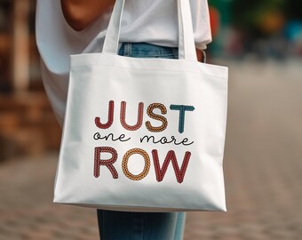 Cadeau de crocheteur, sac fourre-tout en fil de crochet, sac de projet, cadeau pour crocheteur, sac d’artisanat de passe-temps