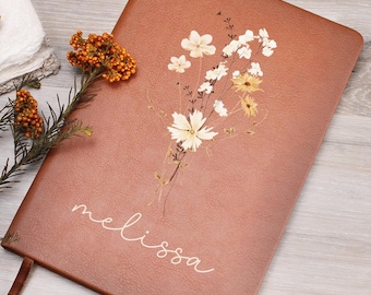 Personalized Leather Journal For Women with Custom Name , Women Journal, Custom Leather Journal