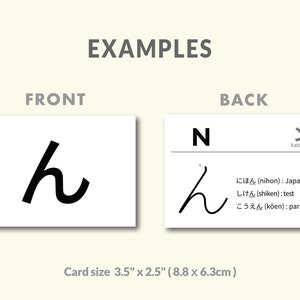 Étudier la langue japonaise, cartes mnémotechniques Hiragana image 5