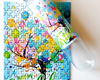 Happy Birthday Tree Micro Jigsaw Puzzle