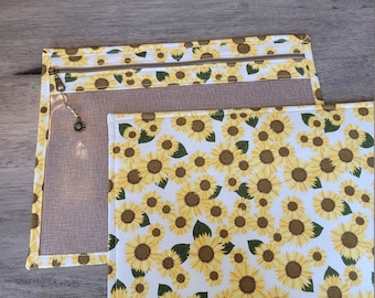 Vinyl Front Project Bag