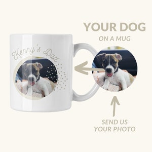 Dog Face Mug, Custom Dog Mug, Personalized Dog Mug, Dog Mom Mug, Dog Dad Mug, Custom Pet Mug
