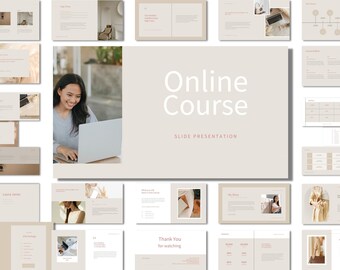Online Course Template, Business Template, Business Online Template, Business owners templates, productive templates, editable templates,