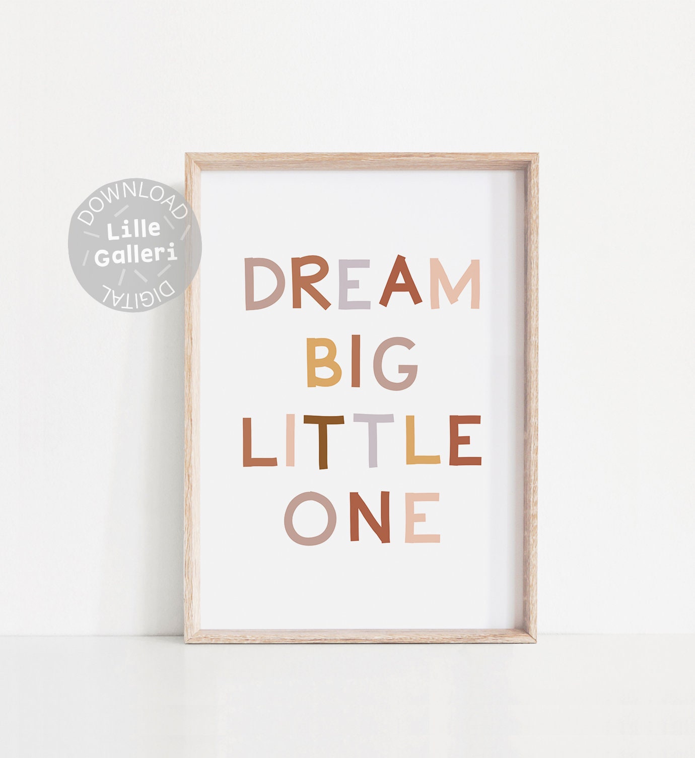 Dream big little one Dream big printable Quote for kids | Etsy