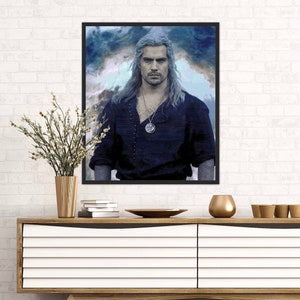 Cross stitch pattern. The Witcher. PDF file. Fast loading