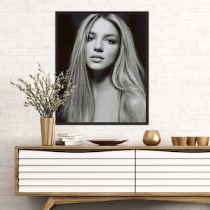 Cross stitch pattern. Britney Spears. PDF file. Fast loading