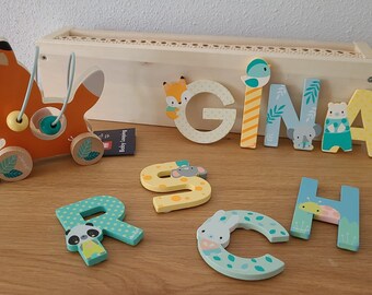 super süße Holzbuchstaben - Holz - Name - Türschild - Geschenk - Kinderzimmer