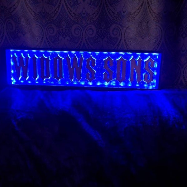 Widows Sons Sign LED