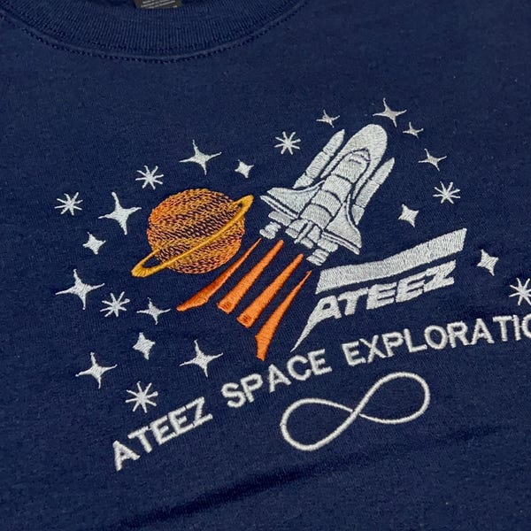 Ateez Space Exploration Shirt