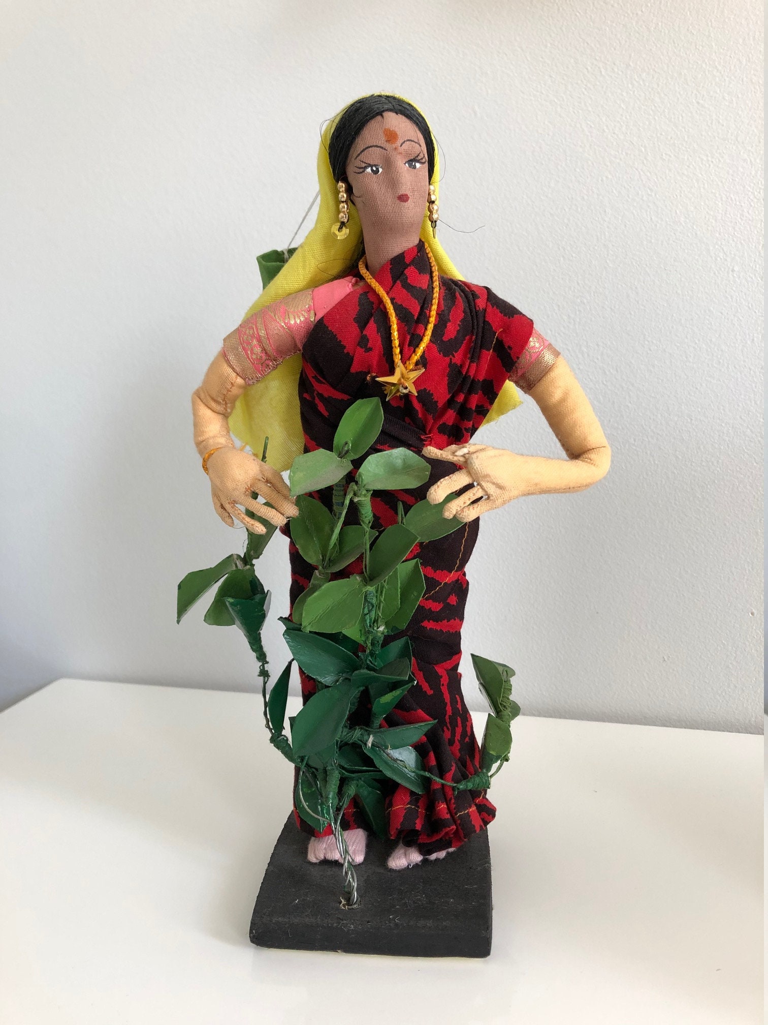 SRI LANKA Handmade Art Doll Figurine Etsy