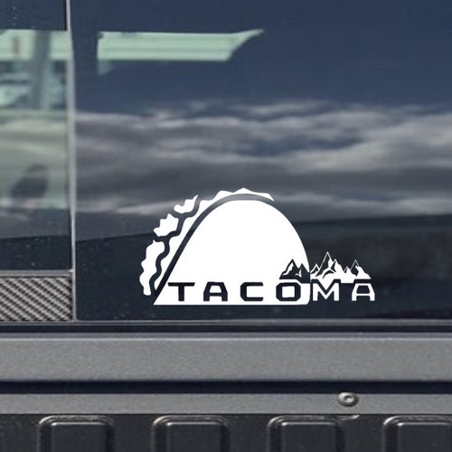 Taco Vinyl Decal CAR/TRUCK/SUV Window and Bumper Etsy