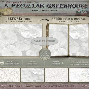PALE TEXTURE,  Unique Digital Printables, Art  Journal, Planners, Decorative Paper, Collage, Multi-Media,