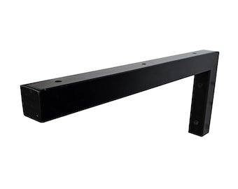 Heavy duty black brackets for 35-60cm large shelves.