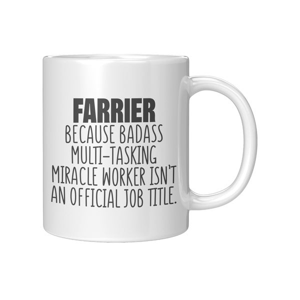 Farrier Mug, Christmas Gift for Farrier, Mug for Farrier, Birthday Gift for Farrier, Farrier