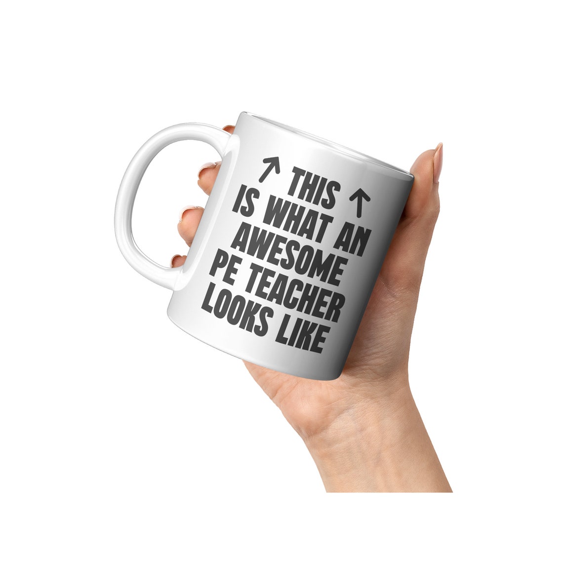 Pe Teacher Mug Gift for Pe Teacher Birthday Mug for Pe Etsy