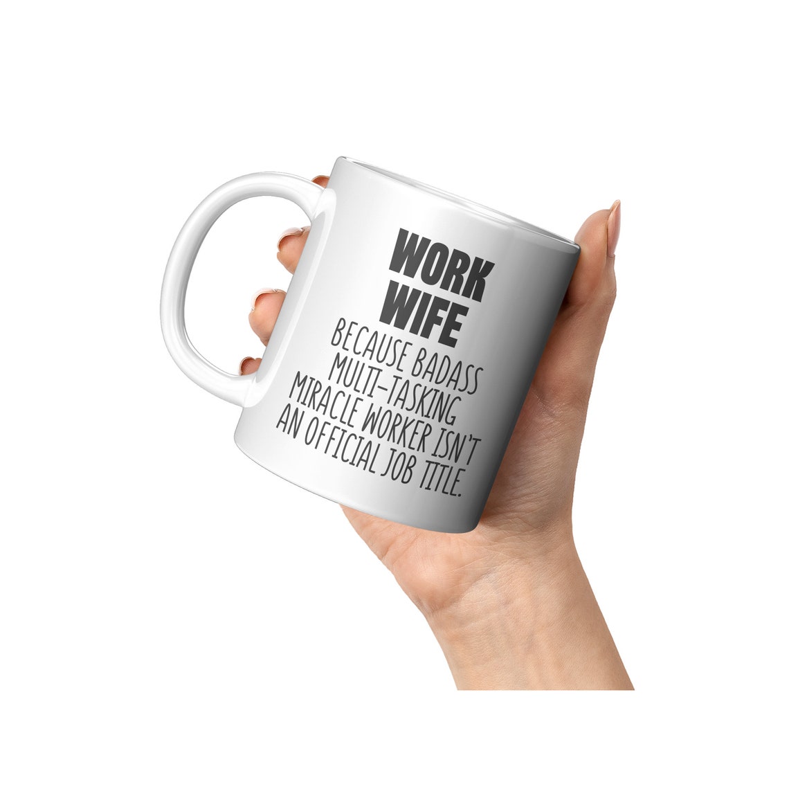 Work Wife Mug Gift For Work Wife Funny Mug For Work Wife Etsy