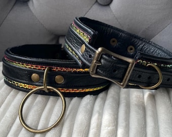 Dragon Scale Classic collar by LoquaciousLeatherCo