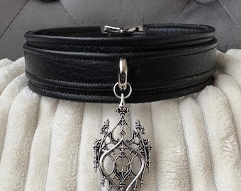 Cathedral Collar by LoquaciousLeatherCo