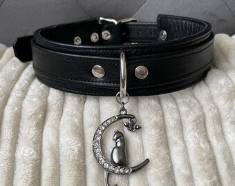 Salem Cat Collar by LoquaciousLeatherCo