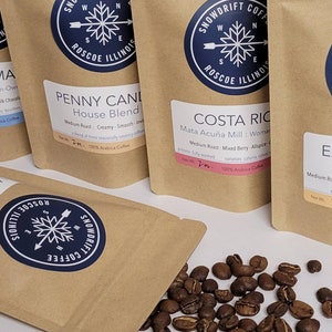 Kaffee-Geschenkbox - Set mit 5 - 2 Unzen Samplern
