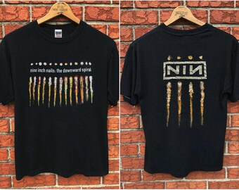 Nine Inch Nails Shirt - Etsy 可愛い通販サイト Nine Inch Nails Tシャツ Tシャツ/カットソー(半袖/袖なし)