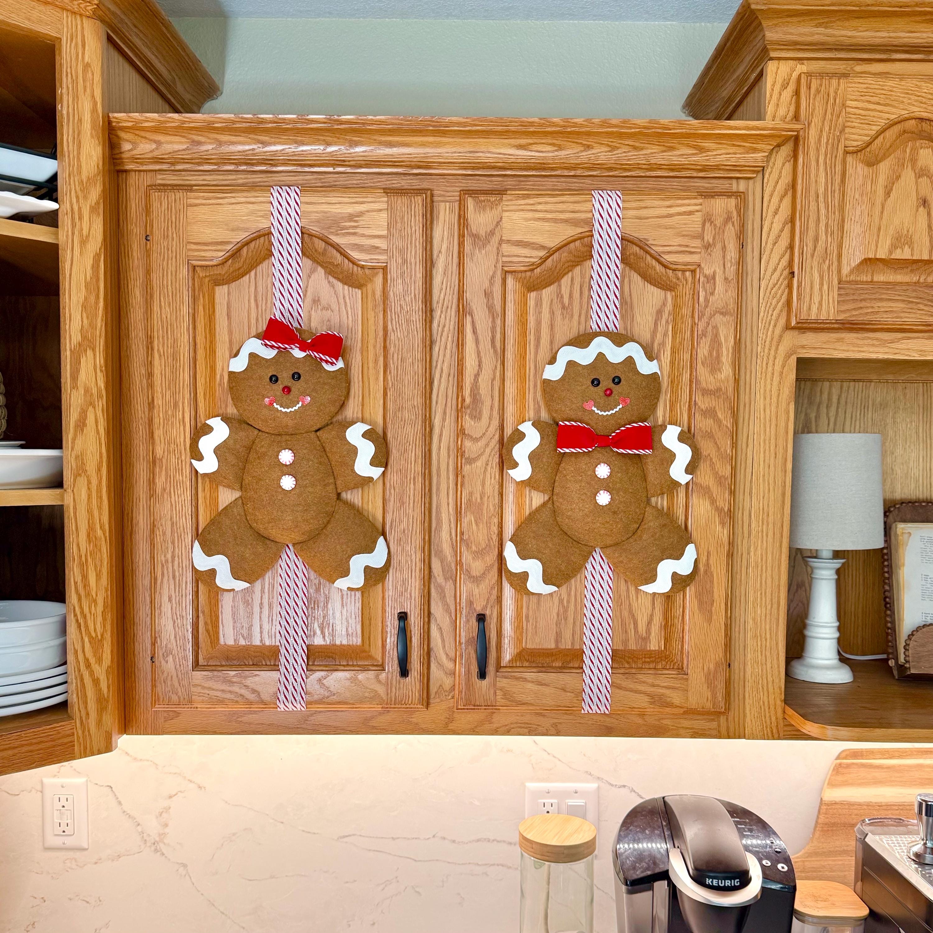 Gingerbread Boy Wreath Attachment, Gingerbread Wreath Embellishment ...