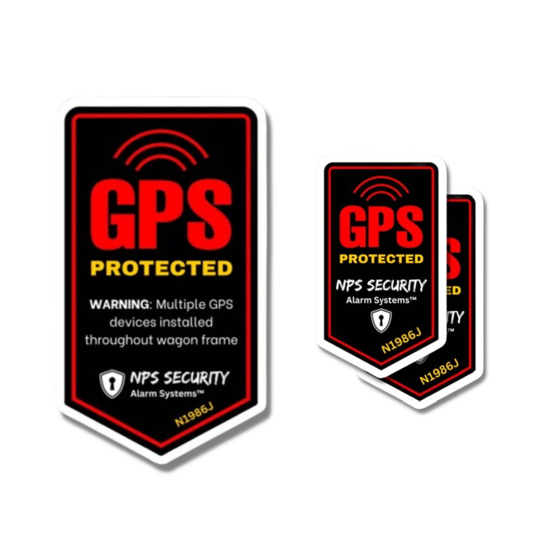 GPS Tracking Sticker for Wagon wonderfold, Keenz, Jeep, and Other or